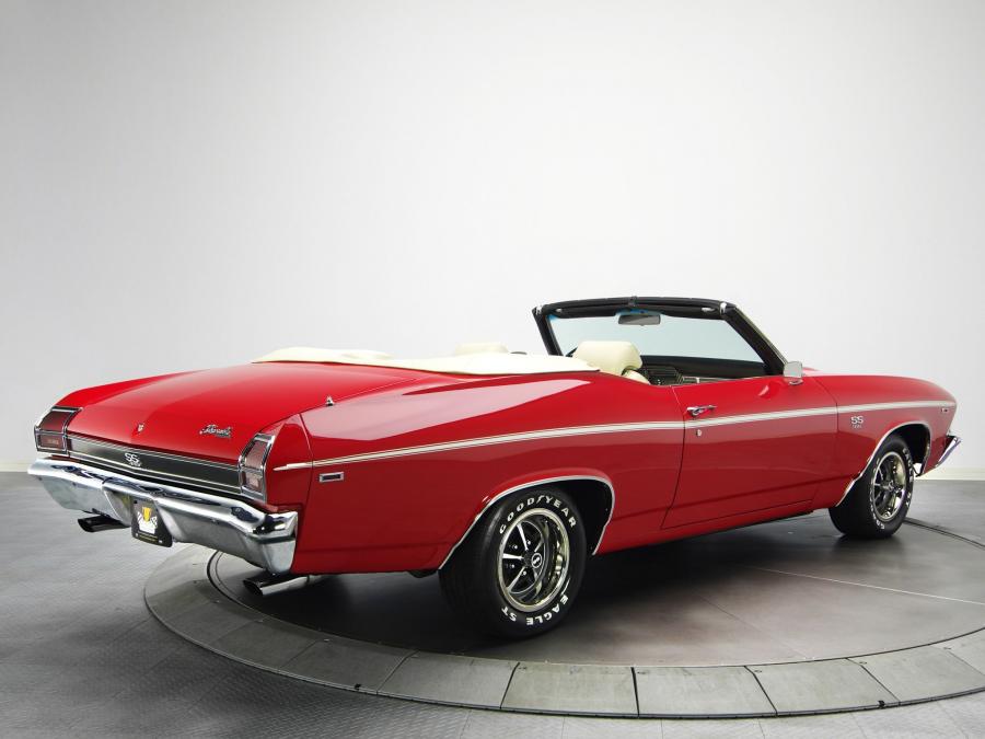  Chevrolet Chevelle SS 396 L34 Convertible 1969 года  (фото 11 из 12)